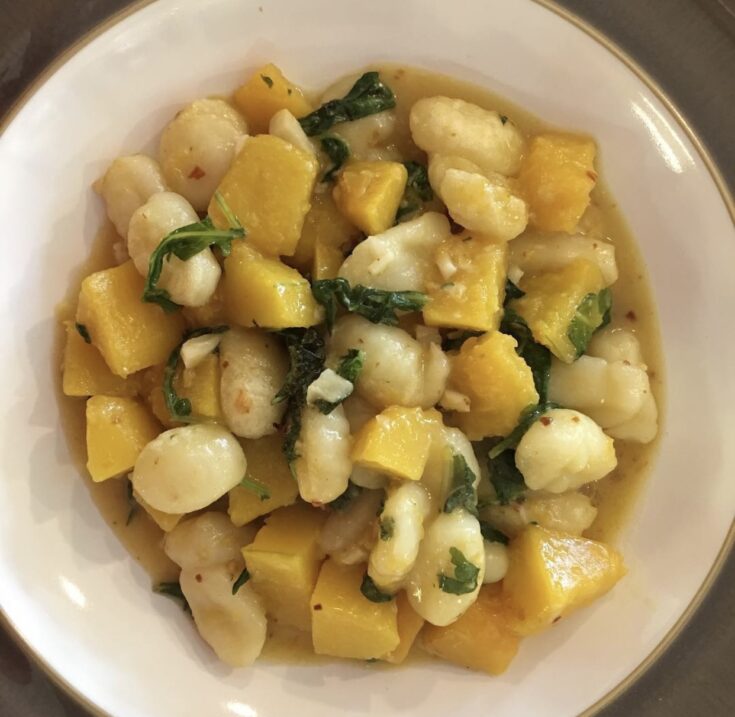 Gnocchi with Squash and Kale 